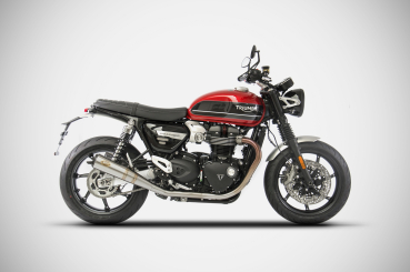 Preview: Zard Triumph Speed Twin 1200, built 2018-2019, slip-on 2-2 conical version, ECE